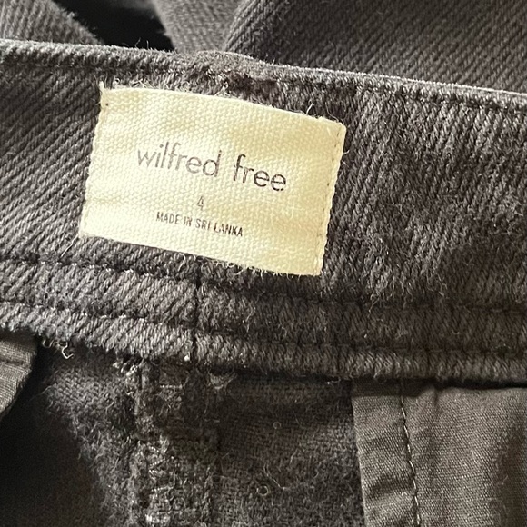 Aritzia Wilfred Free Maeve Black Cargo Pant Size 4 - Picture 10 of 12